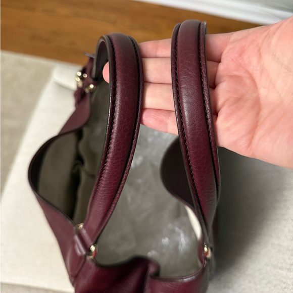Authentic Gucci SoHo bag burgundy leather - Picture 16 of 16